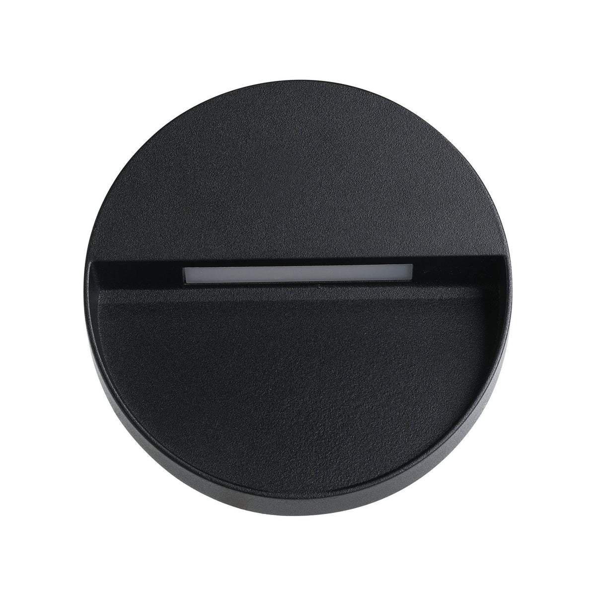 Maruggio Round IP65 Wall Light in Black with Tunable White LED