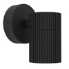 Tomelloso IP44 Exterior Down Wall Light in Black