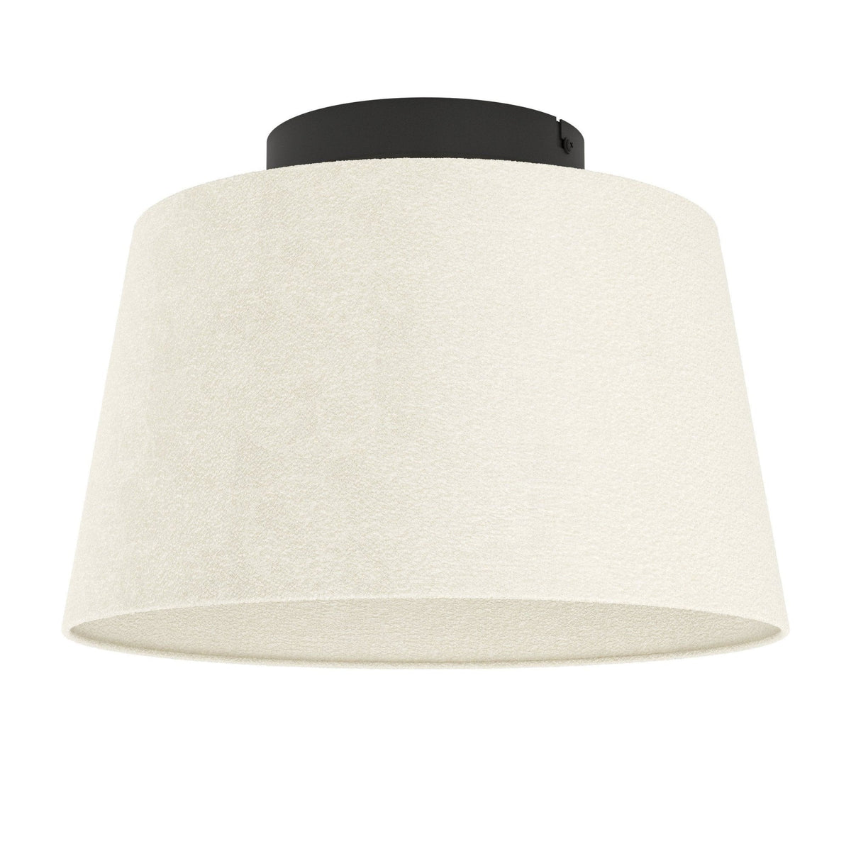 Febres Ceiling Light with White Fabric Shade