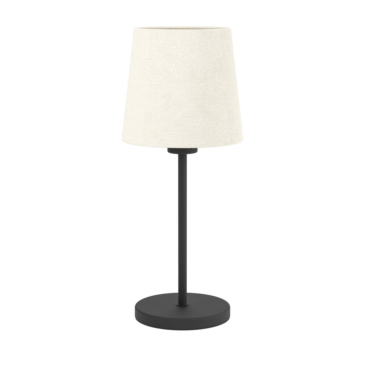 Febres Table Lamp with White Fabric Shade