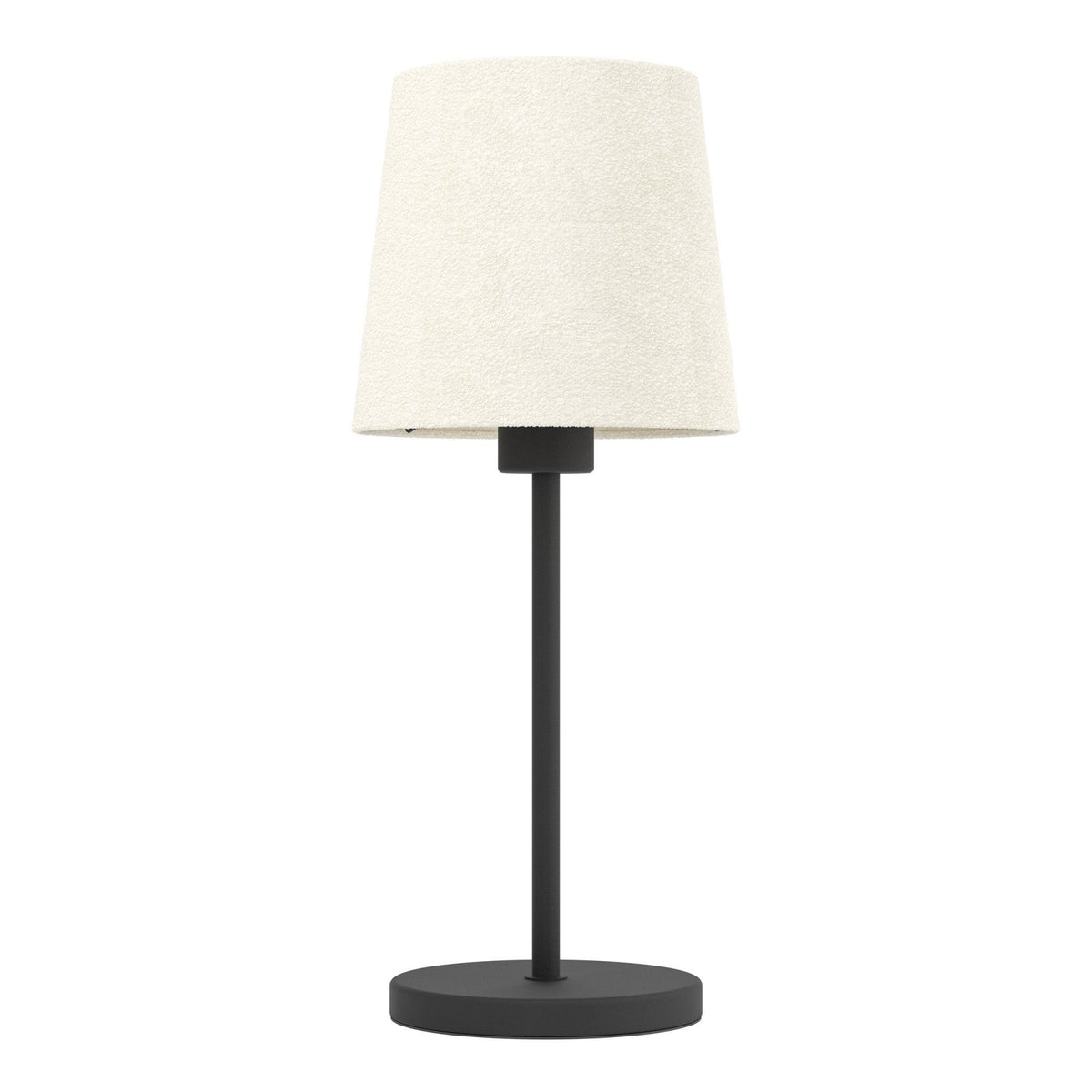 Febres Table Lamp with White Fabric Shade