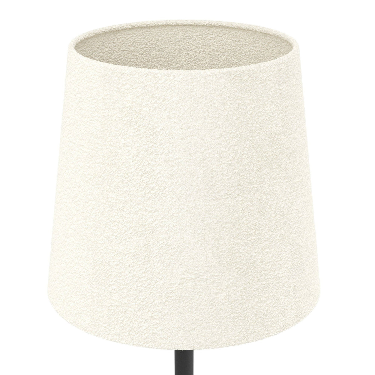 Febres Table Lamp with White Fabric Shade