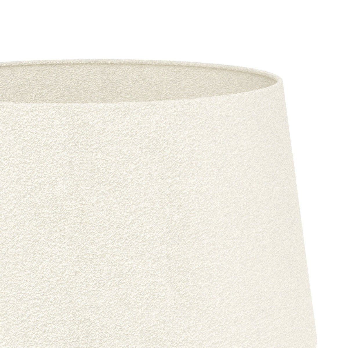 Febres Floor Lamp with White Fabric Shade