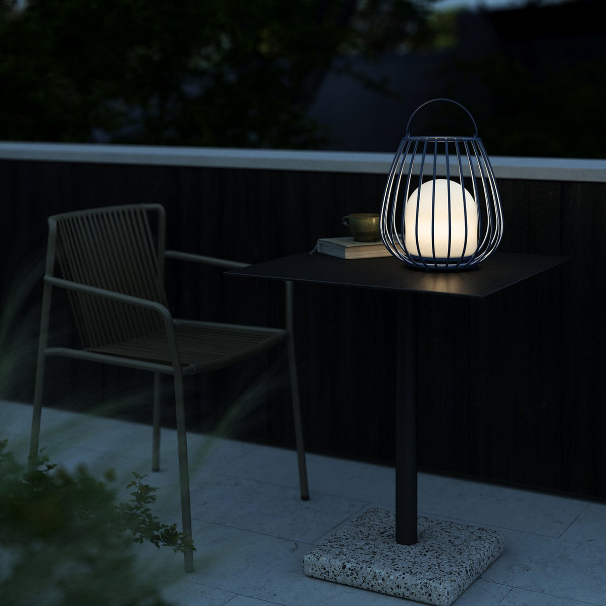 Jim To-Go Rechargeable Portable Table Lamp in Blue