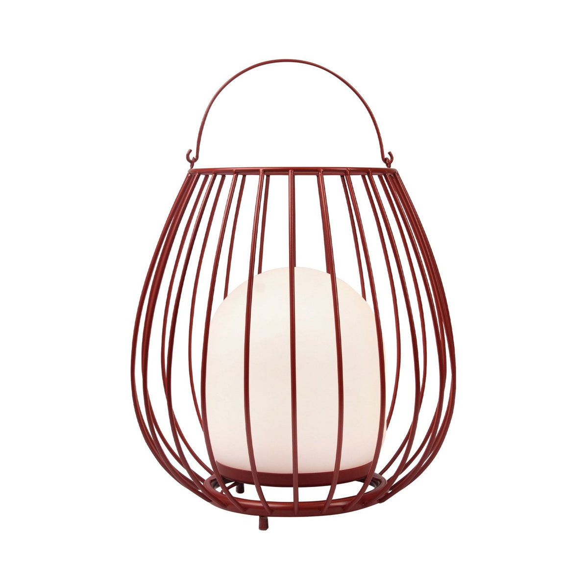 Jim To-Go Rechargeable Portable Table Lamp in Red