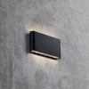 Kinver IP54 LED Up and Down Wall Light in Black