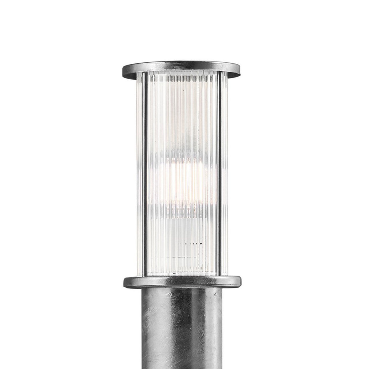 Linton IP54 Coastal 80cm Galvanized Bollard Light