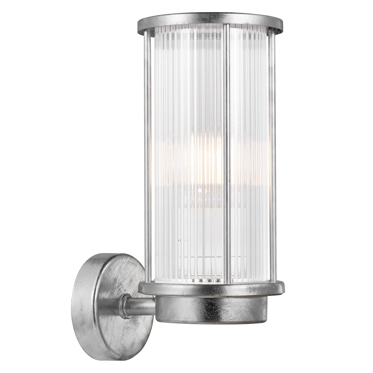 Linton Coastal IP54 Galvanized Wall Light