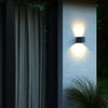Milda Outdoor IP44 LED Wall Light in Anthracite