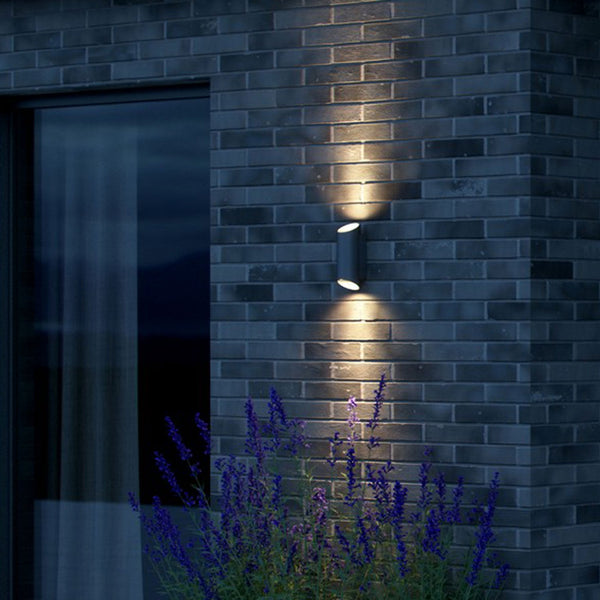 Nico Outdoor IP54 Up and Down Wall Light in Anthracite