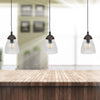 Fovant Triple Pendant Bar in Antique Bronze