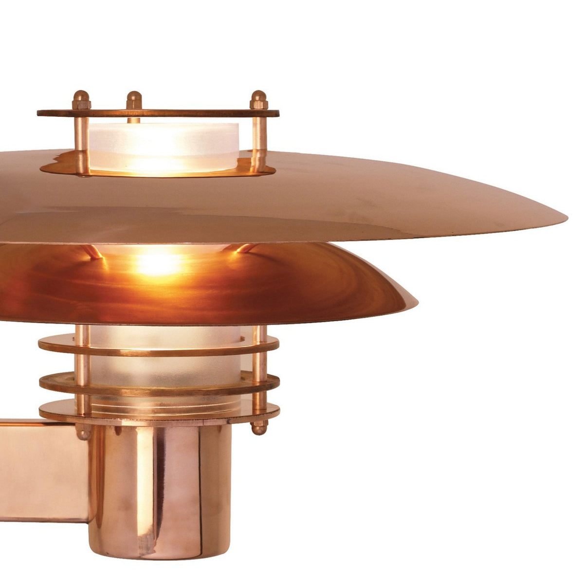 Phoenix IP54 Coastal Wall Light in Copper