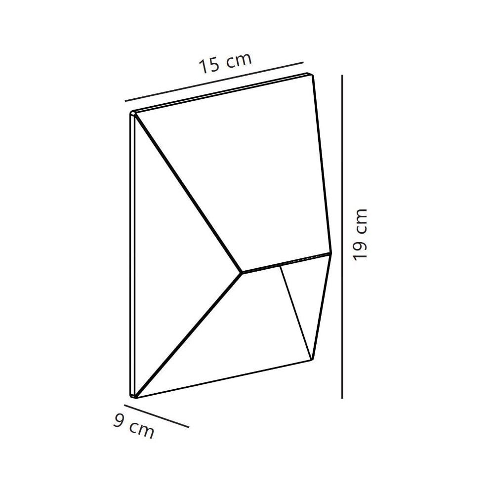 Pontio 15 IP54 Wall Light in White