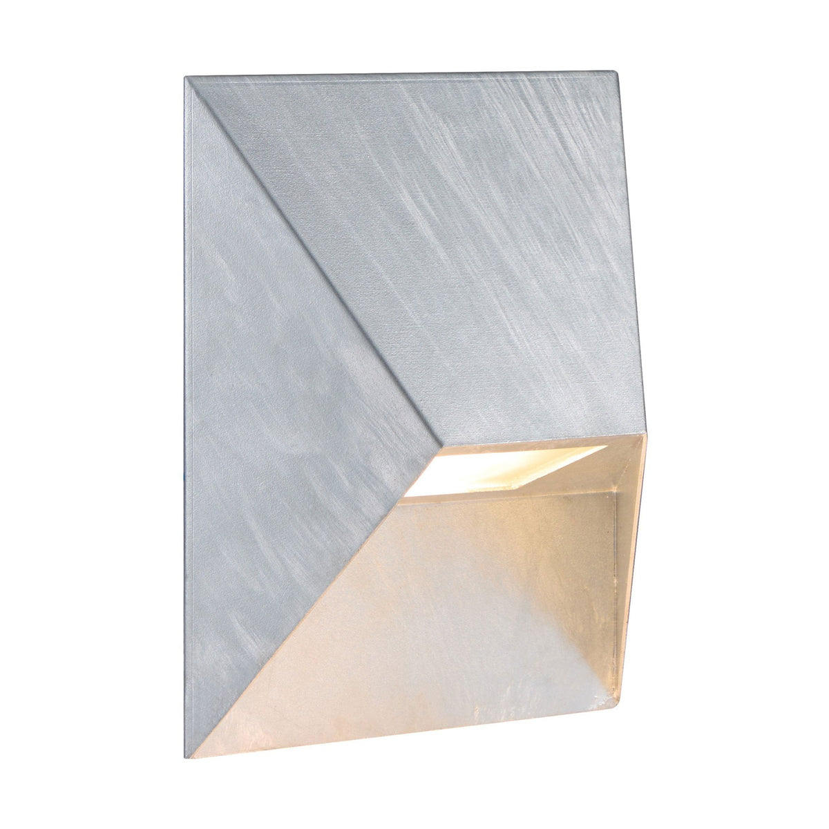 Pontio 15 IP54 Coastal Galvanized Wall Light