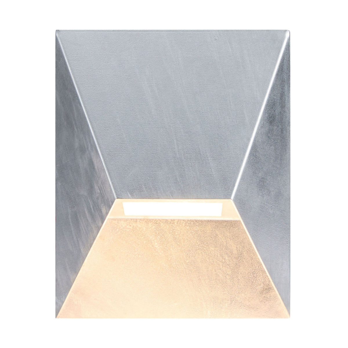 Pontio 15 IP54 Coastal Galvanized Wall Light