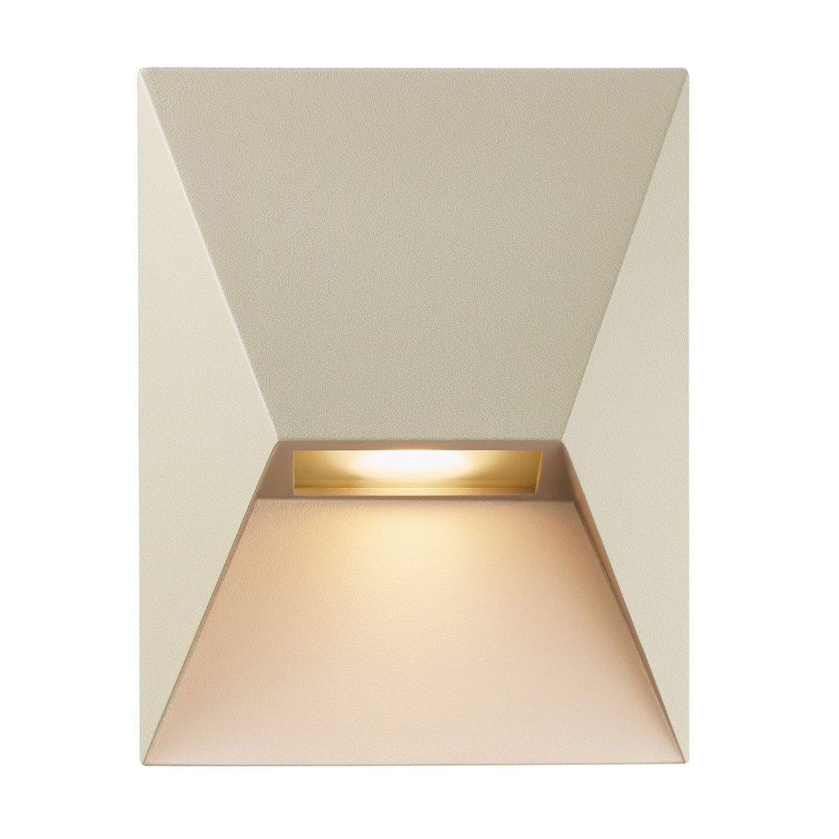 Pontio 15 IP54 Wall Light in Sand
