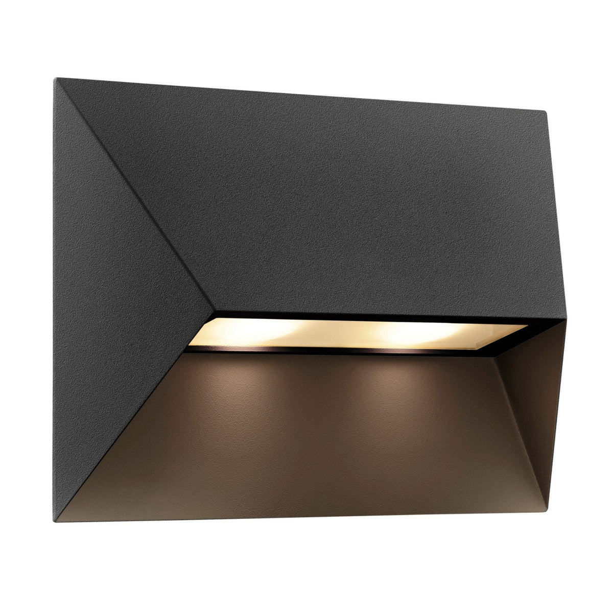 Pontio 27 IP54 Wall Light in Black