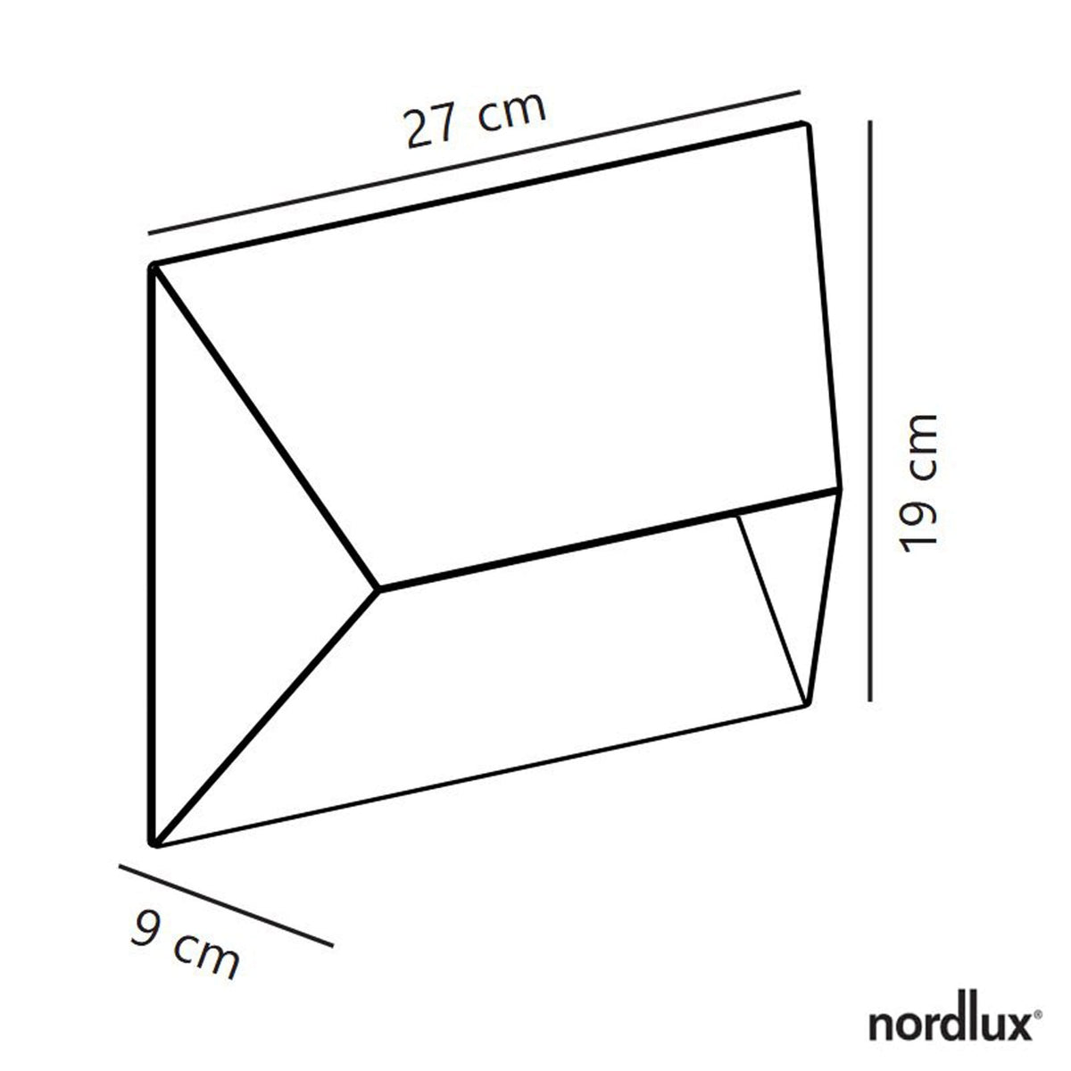 Pontio 27 IP54 Wall Light in White
