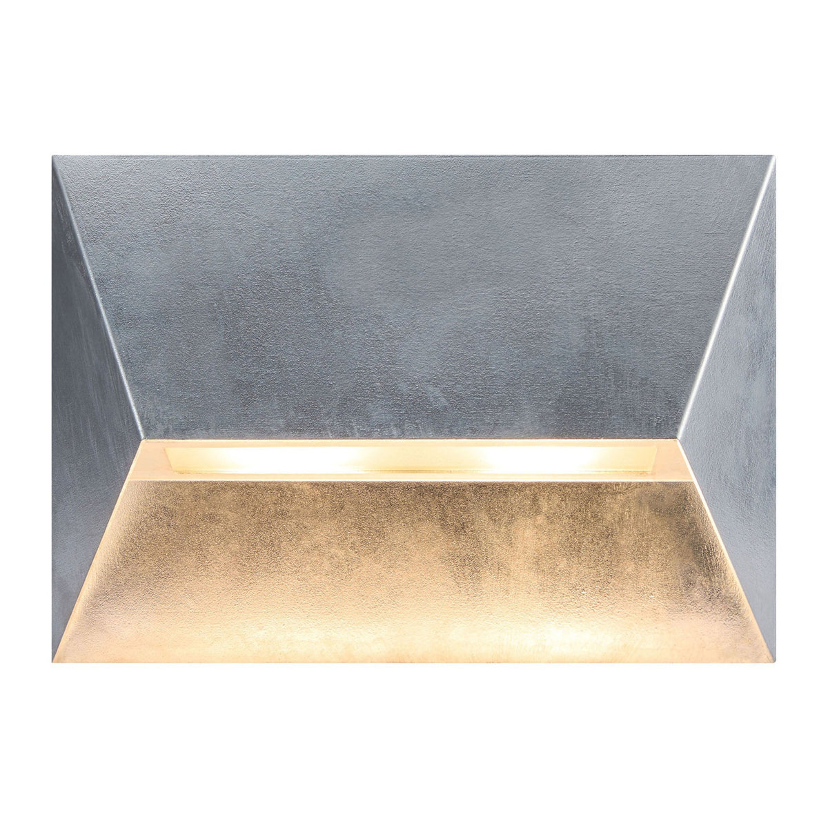 Pontio 27 IP54 Coastal Galvanized Wall Light