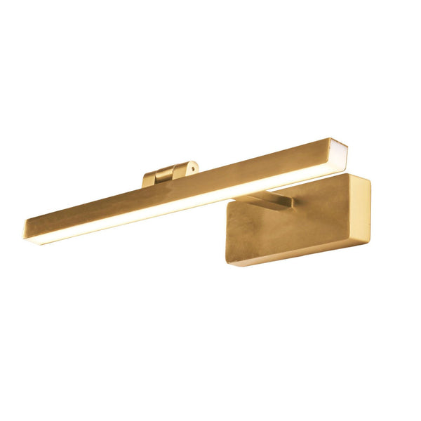 Corfu 40cm 7W LED Picture Light In Satin Brass