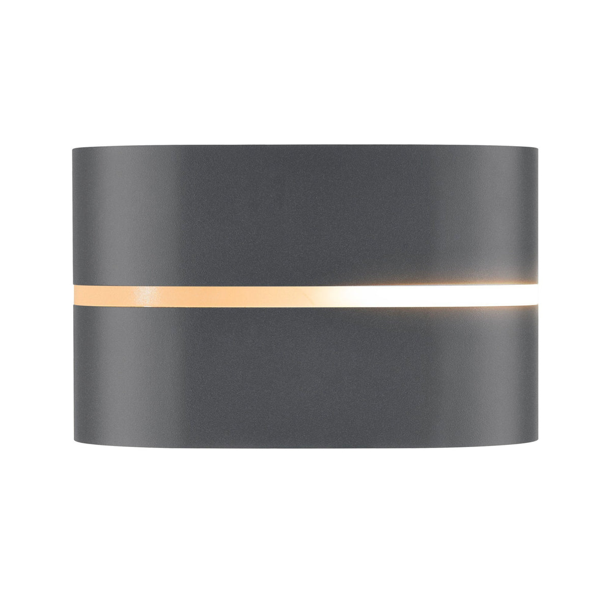 Sibelis Outdoor IP44 Up and Down Wall Light in Anthracite
