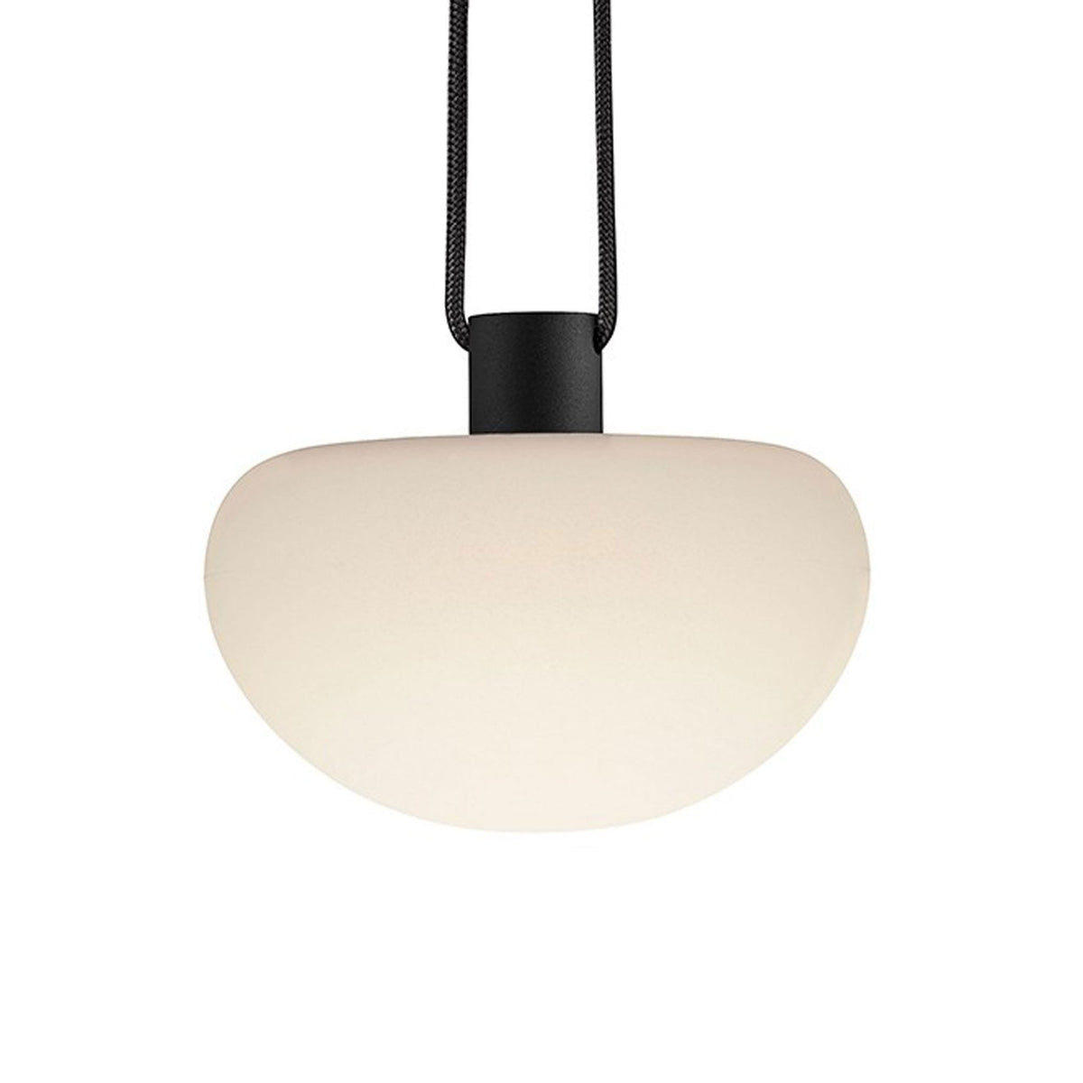 Sponge Rechargeable Pendant Light in Black