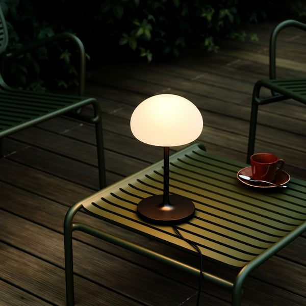 Sponge Rechargeable Table Lamp in Black