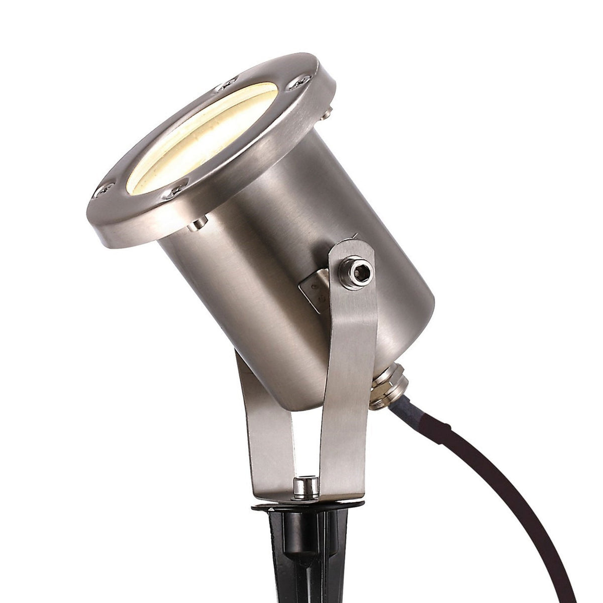 Taurus IP54 Outdoor Spike Spotlight In Stainless Steel