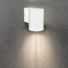 Tin Maxi Outdoor IP54 Single Wall Light in White