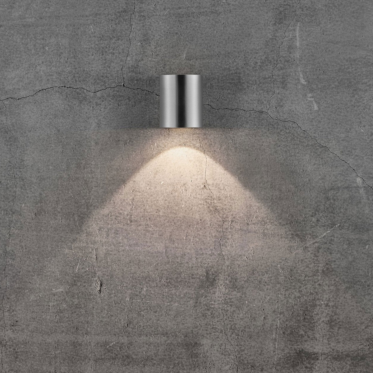 Canto 2 IP44 Up and Down LED Wall Light In Stainless Steel