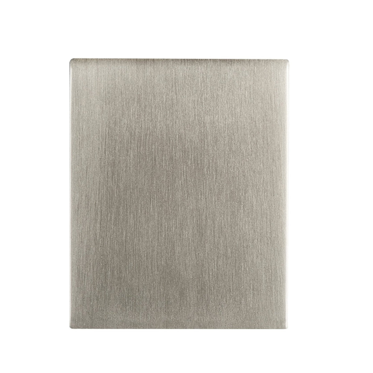 Canto Kubi 2 IP44 Up and Down LED Wall Light in Stainless Steel