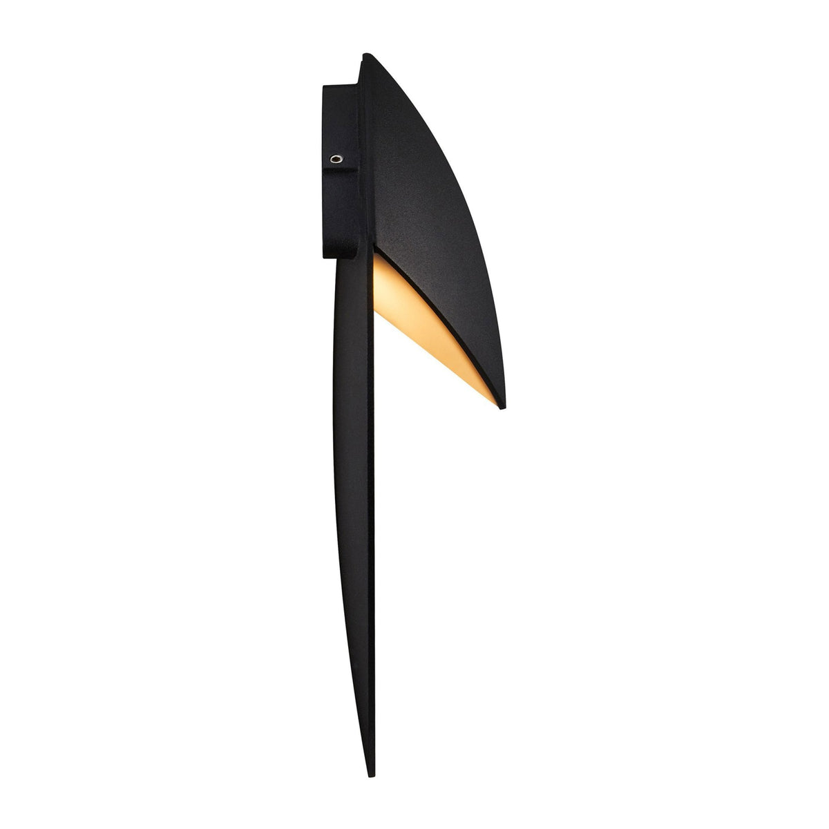 Valopin Coastal Outdoor LED Wall Light in Black