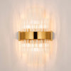 Kelly 400mm Wall Light in Brass & Clear Glass