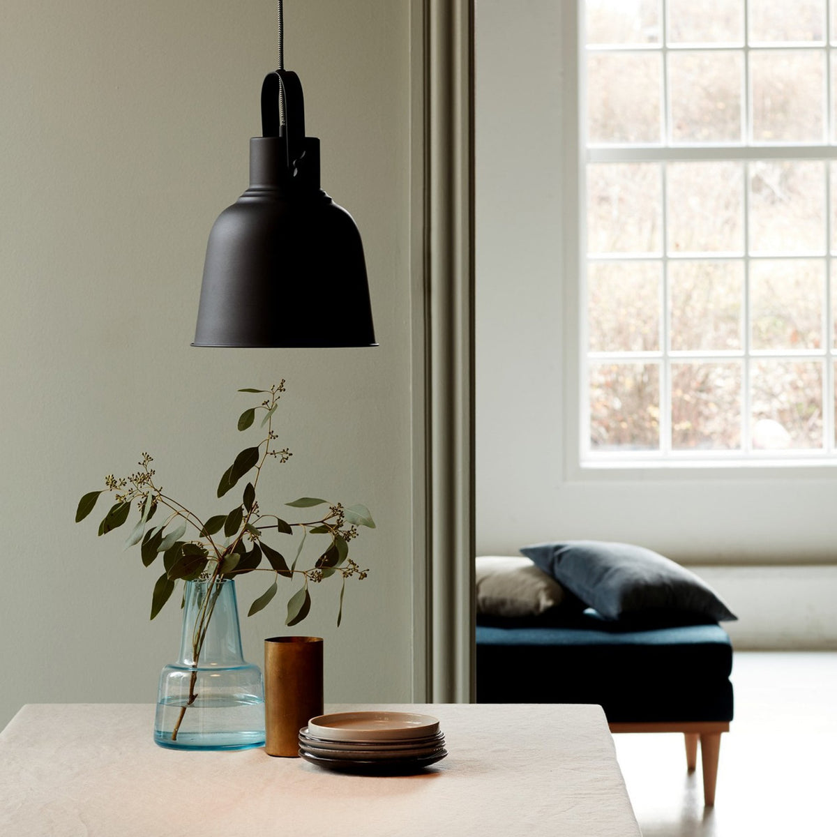 Adrian 25 Pendant in Anthracite