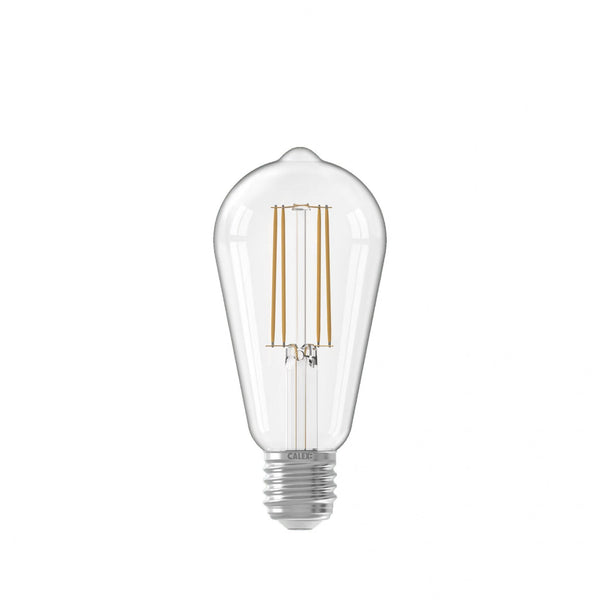 E27 Rustic Warm White Dimmable Pear Shaped LED 4.5W 2700K 470lm