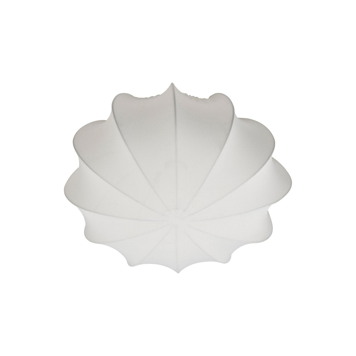 Aeron 40 Fabric Ceiling Light in Natural White