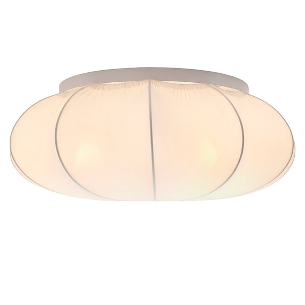 Aeron 60 Fabric Ceiling Light in Natural White