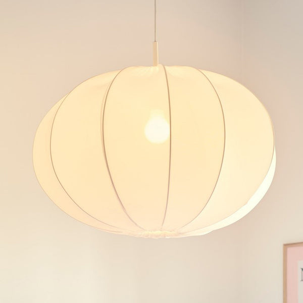 Aeron 60 Fabric Pendant Light in Natural White