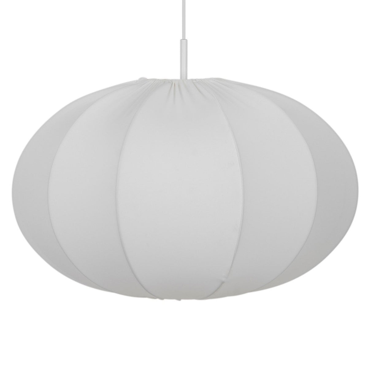 Aeron 60 Fabric Pendant Light in Natural White