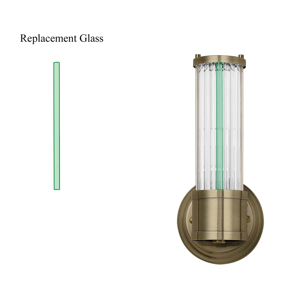 Replacement 200mm Glass Rod For The Lumiere Tansley