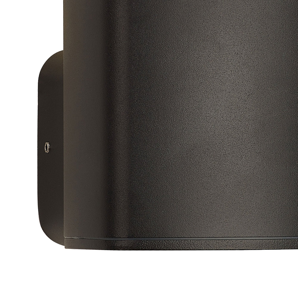 Jedburgh Single IP54 Exterior Up or Down Wall Light in Matt Black