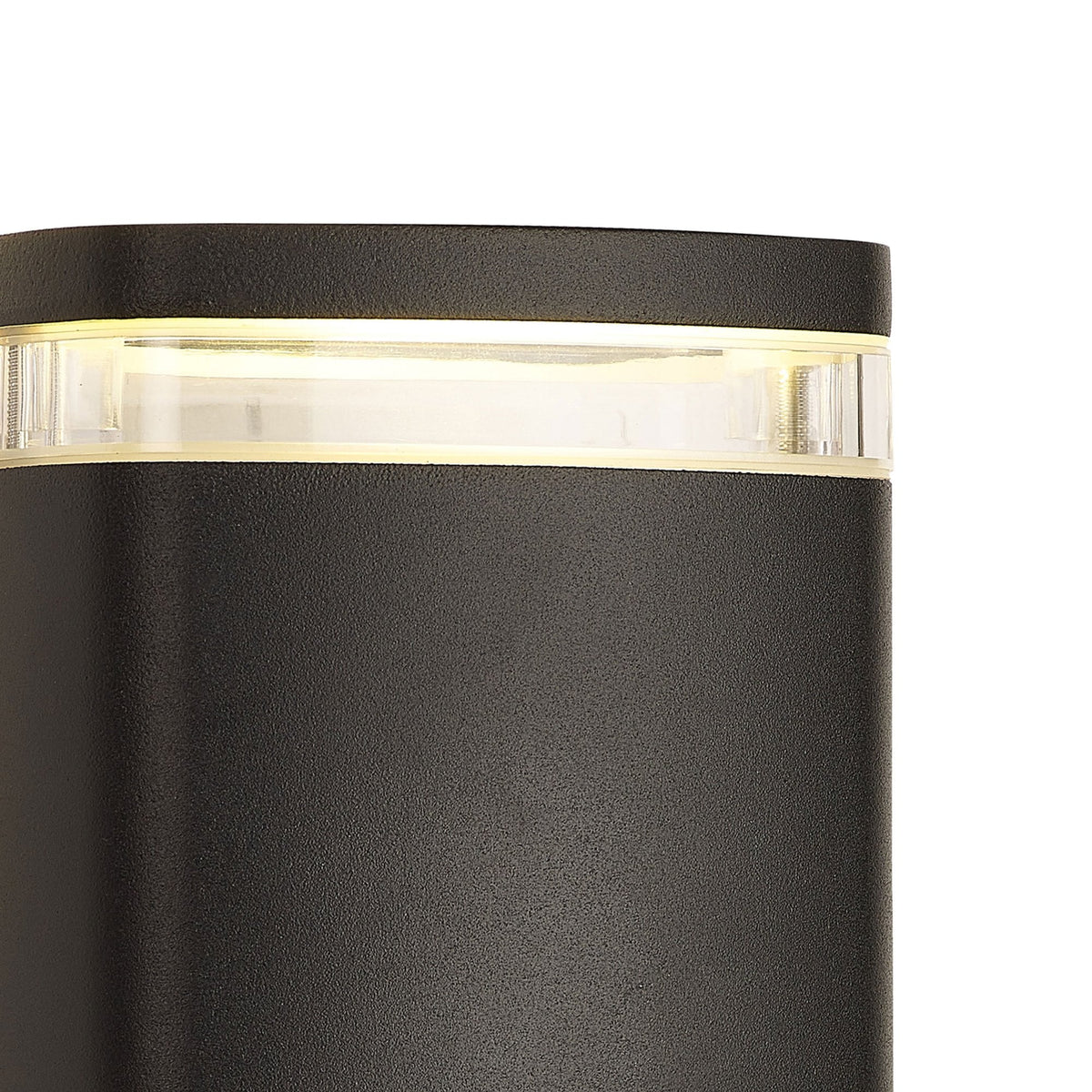 Jedburgh Single IP54 Exterior Up or Down Wall Light in Matt Black