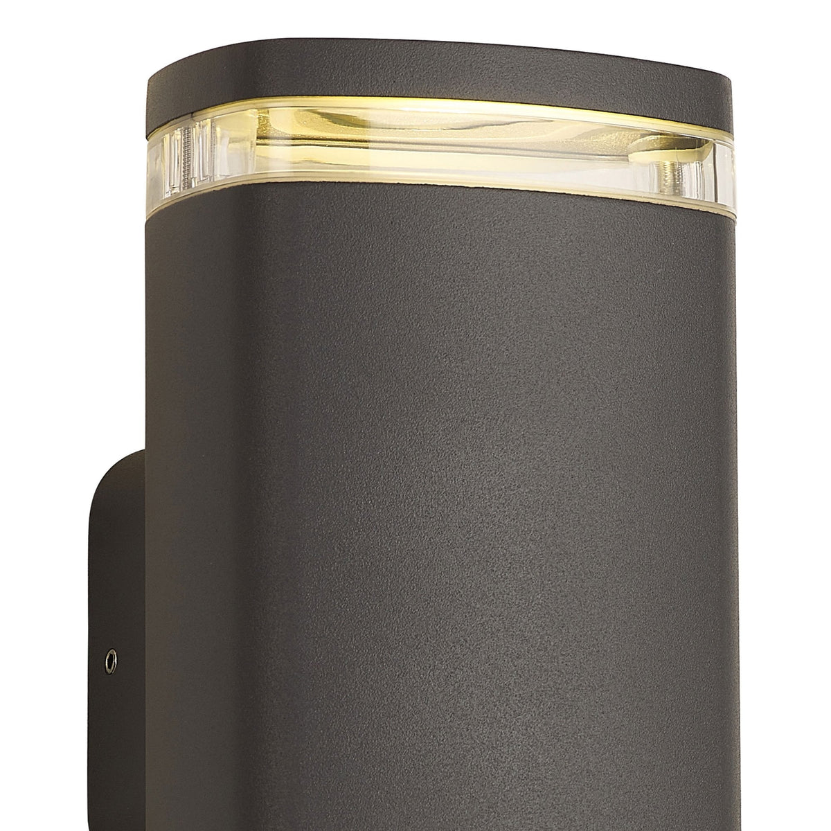 Jedburgh Double IP54 Exterior Up & Down Wall Light in Grey