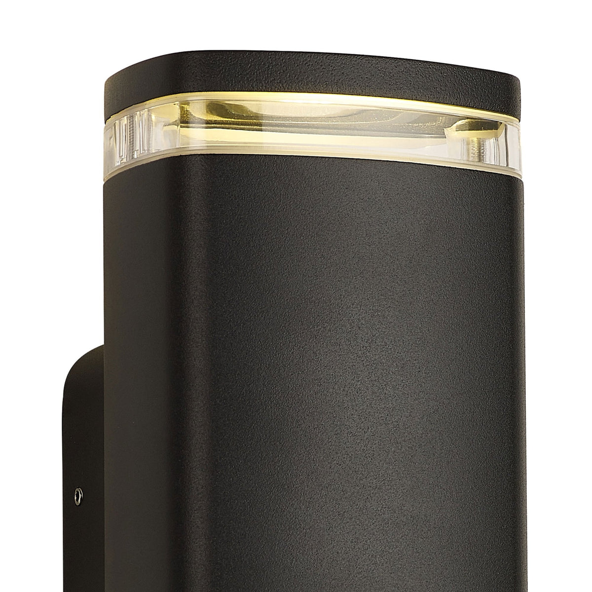Jedburgh Double IP54 Exterior Up & Down Wall Light in Matt Black