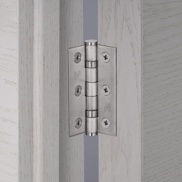 76 Door Hinge Set In Steel