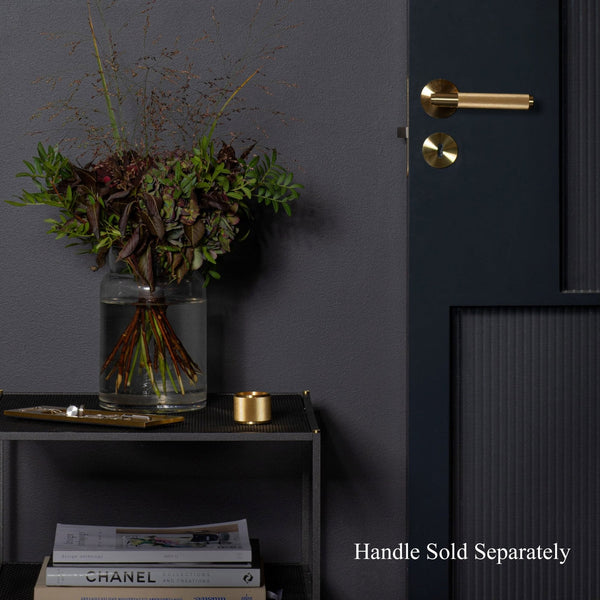 Pair of Indoor Key Escutcheons In Brass