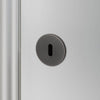 Pair of Indoor Key Escutcheons In Smoked Bronze