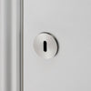 Pair of Indoor Key Escutcheons In Steel