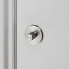 Knurled Thumb Turn Lock In Steel