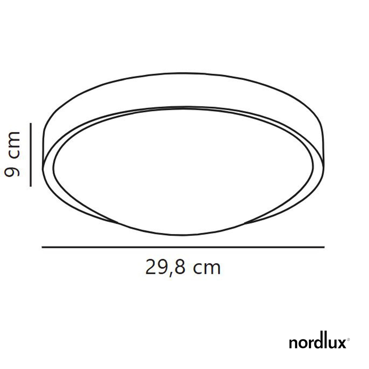 Altus LED Ceiling Light In White